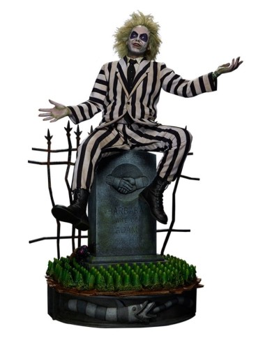Beetlejuice Premium Format Mixed Media Statue