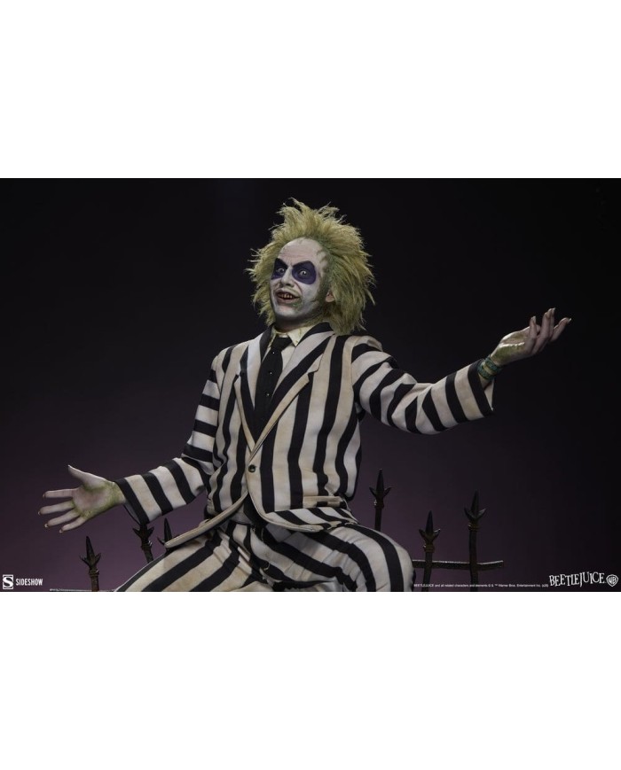 Beetlejuice Premium Format Mixed Media Statue