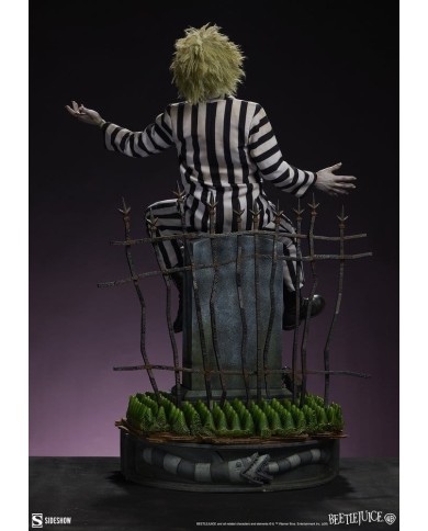Beetlejuice Premium Format Mixed Media Statue
