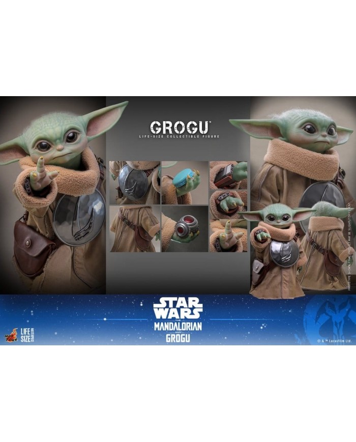 Grogu Star Wars: The Mandalorian & Grogu Figura a escala real