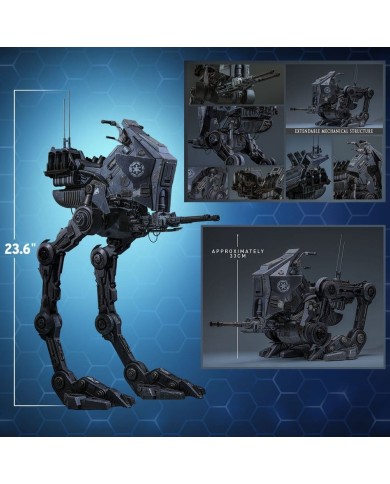 Set de Figuras 1/6 Imperial Remnant AT-RT Driver & AT-RT Star Wars: The Mandalorian & Grogu Movie Masterpiece