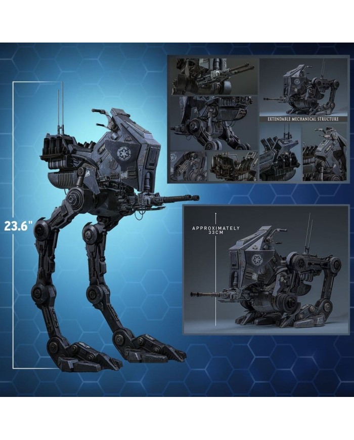 Set de Figuras 1/6 Imperial Remnant AT-RT Driver & AT-RT Star Wars: The Mandalorian & Grogu Movie Masterpiece