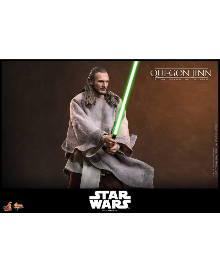 Qui-Gon Jinn (Collector Edition) Star Wars Movie Masterpiece Figura 1/6