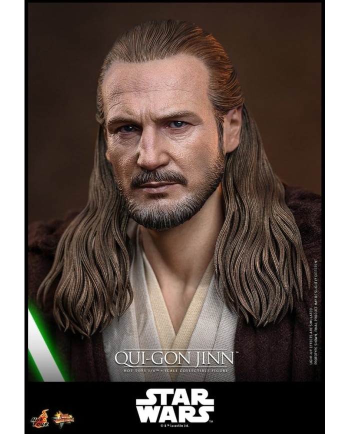Qui-Gon Jinn (Collector Edition) Star Wars Movie Masterpiece Figura 1/6