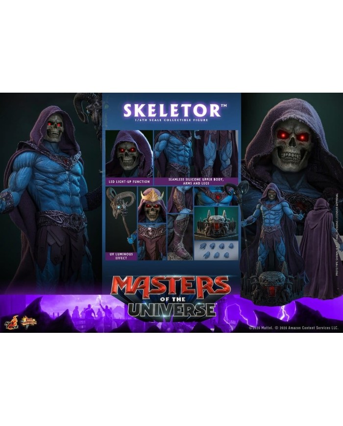 Skeletor  Masters of the Universe Movie Masterpiece Figura 1/6