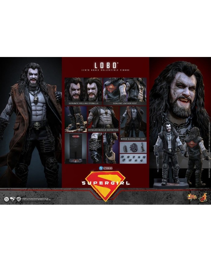 Lobo DC Comics Movie Masterpiece Figura 1/6