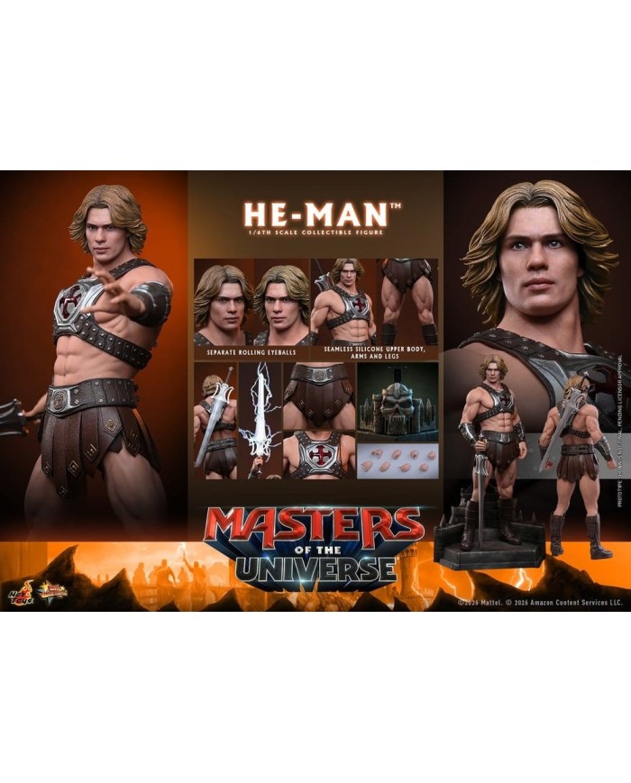He-Man Masters of the Universe Movie Masterpiece Figura 1/6