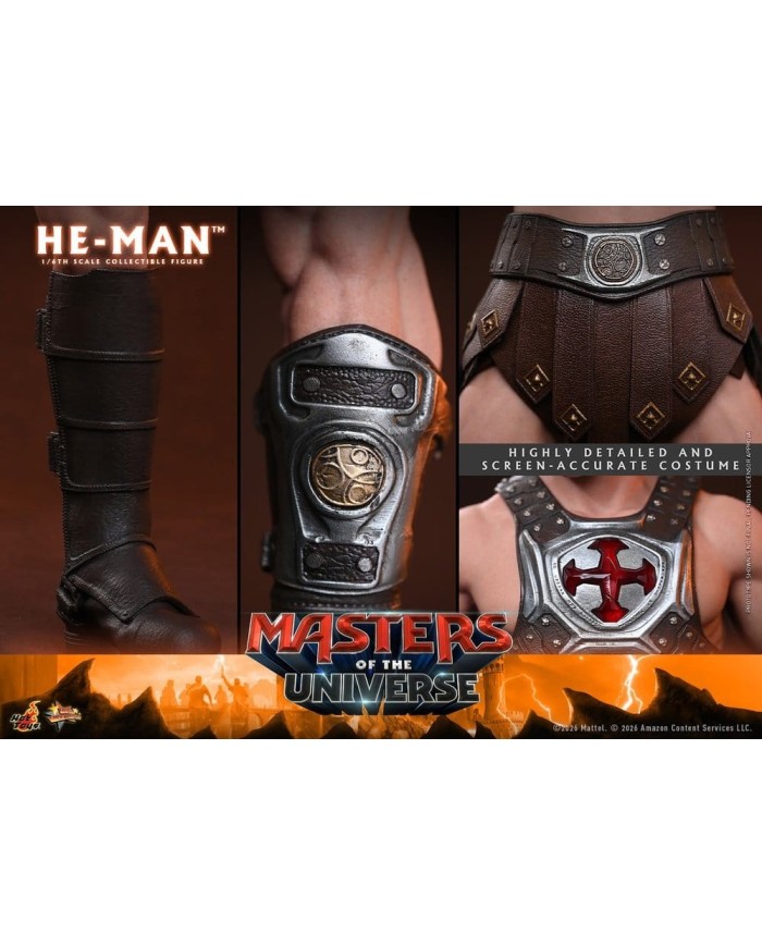He-Man Masters of the Universe Movie Masterpiece Figura 1/6