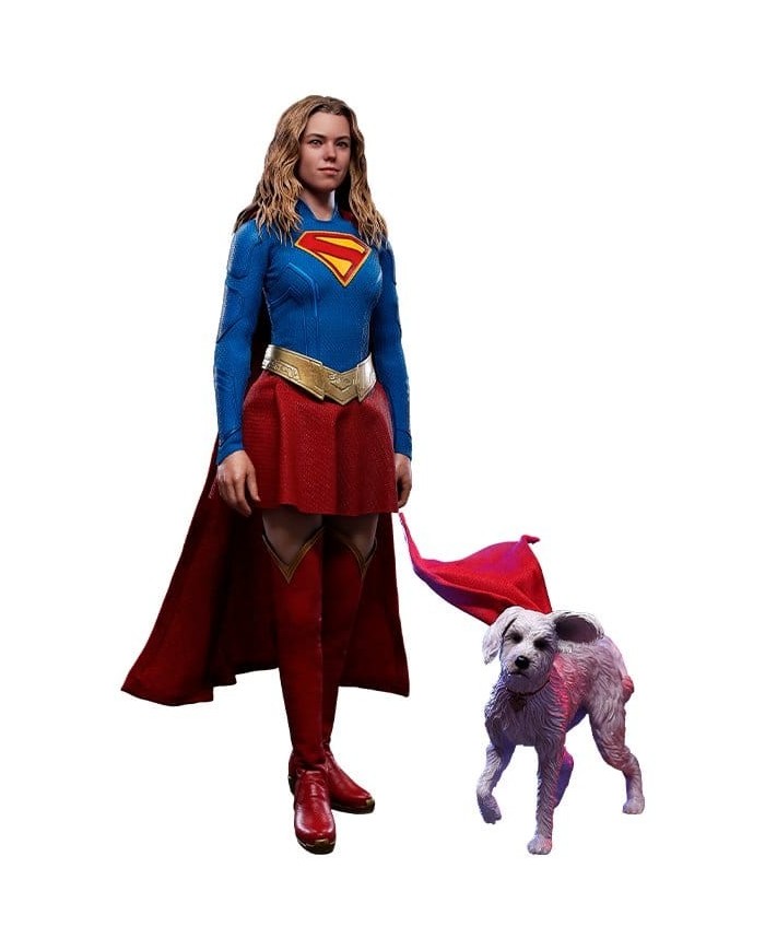 Supergirl & Krypto DC Comics Movie Masterpiece Set de Figuras