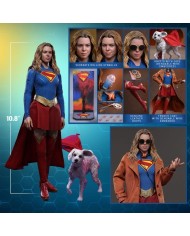 Supergirl & Krypto DC Comics Movie Masterpiece Set de Figuras