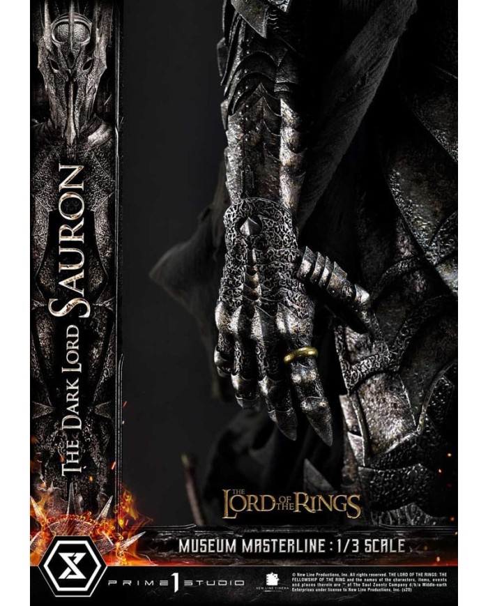 The Dark Lord Sauron Bonus Version El Señor de los Anillos Estatua Museum Masterline Series 1/3