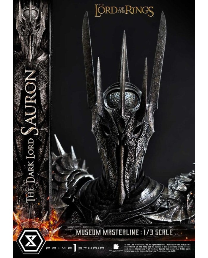 The Dark Lord Sauron Bonus Version El Señor de los Anillos Estatua Museum Masterline Series 1/3