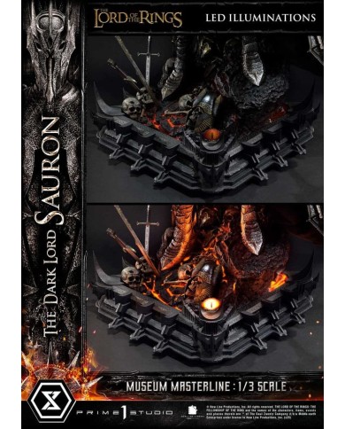 The Dark Lord Sauron Bonus Version El Señor de los Anillos Estatua Museum Masterline Series 1/3