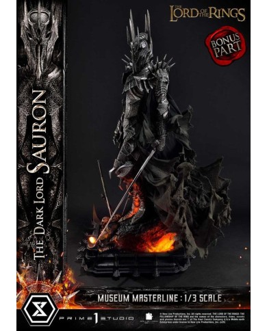 The Dark Lord Sauron Bonus Version El Señor de los Anillos Estatua Museum Masterline Series 1/3