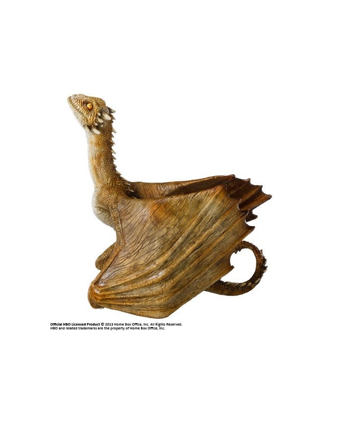 Juego de Tronos Escultura Viserion Baby Dragon