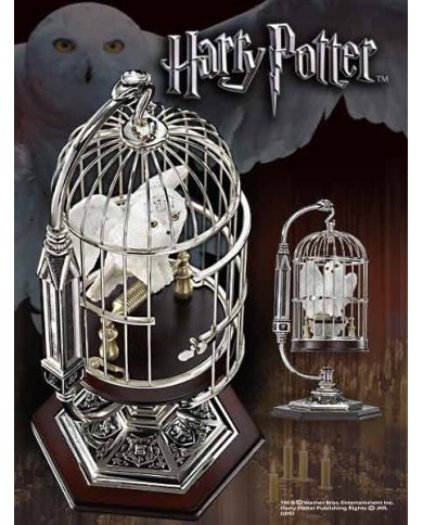 Harry Potter Miniatura Hedwig & Jaula