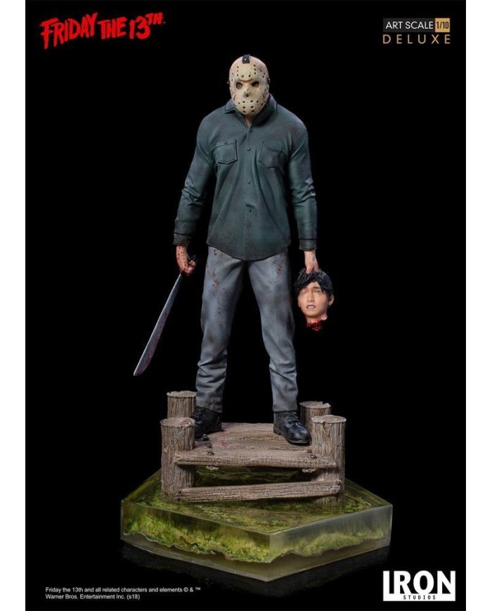 Jason Viernes 13 Estatua Deluxe Art Scale 1/10