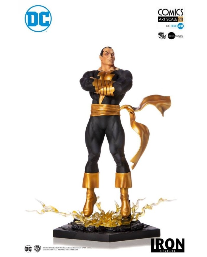 Black Adam by Ivan Reis DC Comics Estatua 1/10 Art Scale