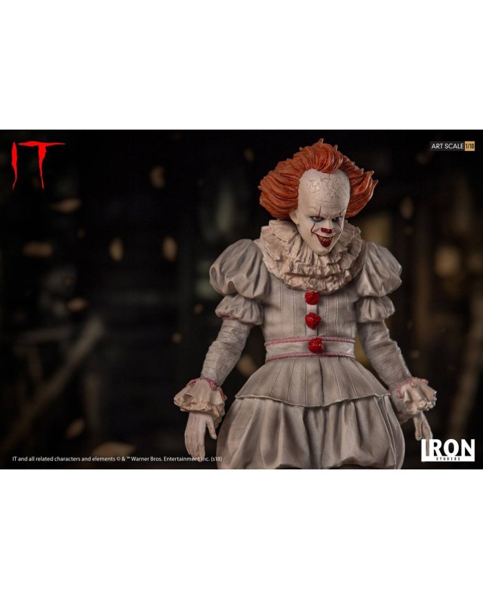 Pennywise Stephen King's It 2017 Estatua 1/10 Art Scale