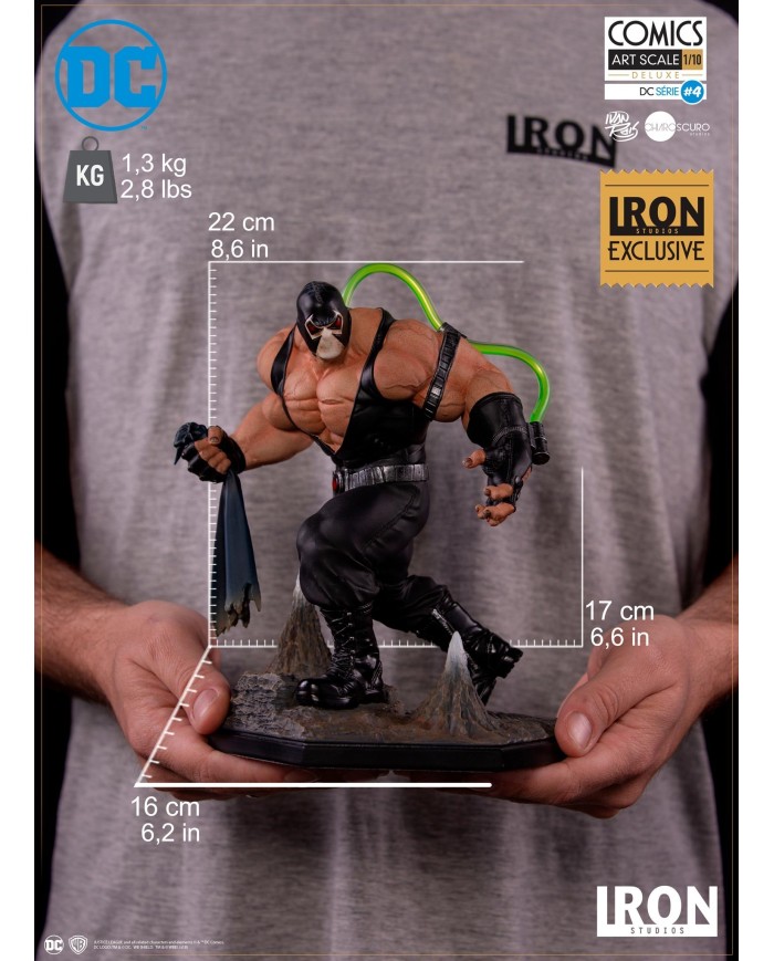 Bane statue Iron Studios SHCC exclusive 1/10 scale