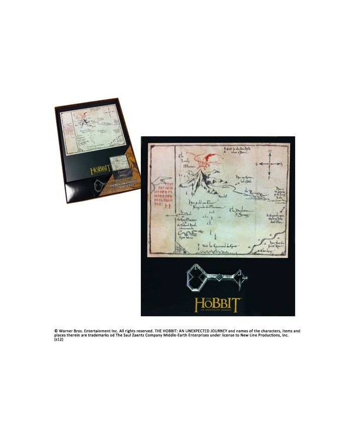 Mapa de Erebor con Llave
