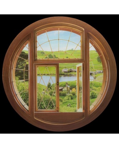 Pegatina Vinilo Hobbit Window