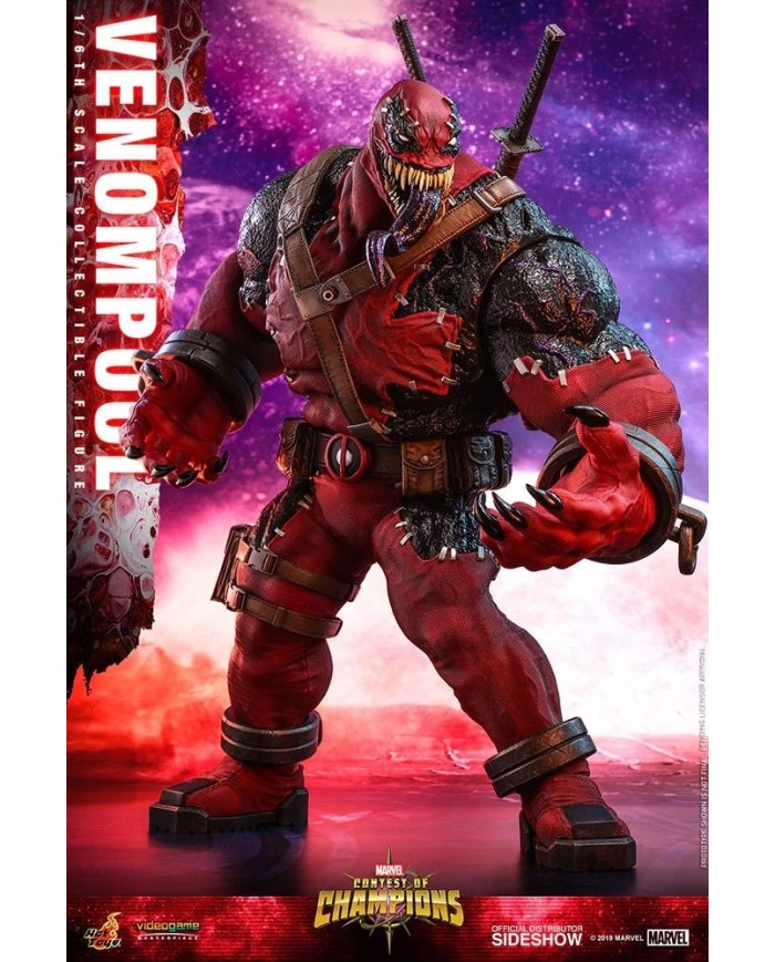 Venompool Marvel: Contest of Champions Figura Video Game Masterpiece
