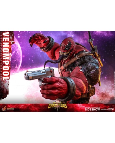 Venompool Marvel: Contest of Champions Figura Video Game Masterpiece