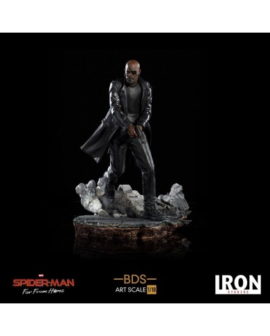 Nick Fury Spider-Man: Lejos de casa Estatua BDS Art Scale Deluxe 1/10