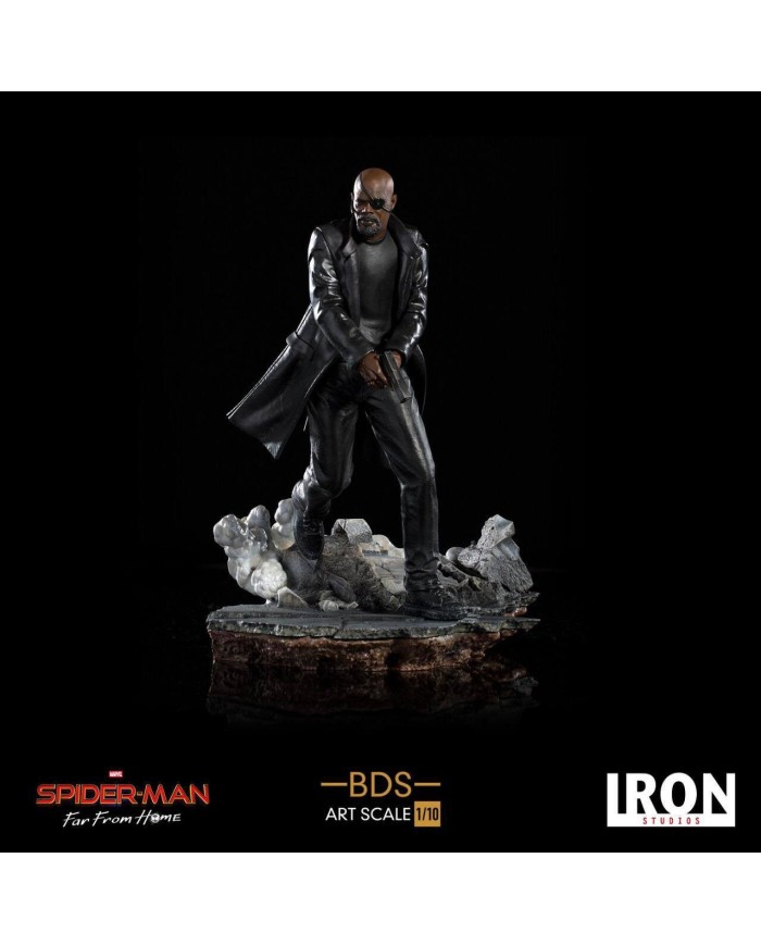 Nick Fury Spider-Man: Lejos de casa Estatua BDS Art Scale Deluxe 1/10