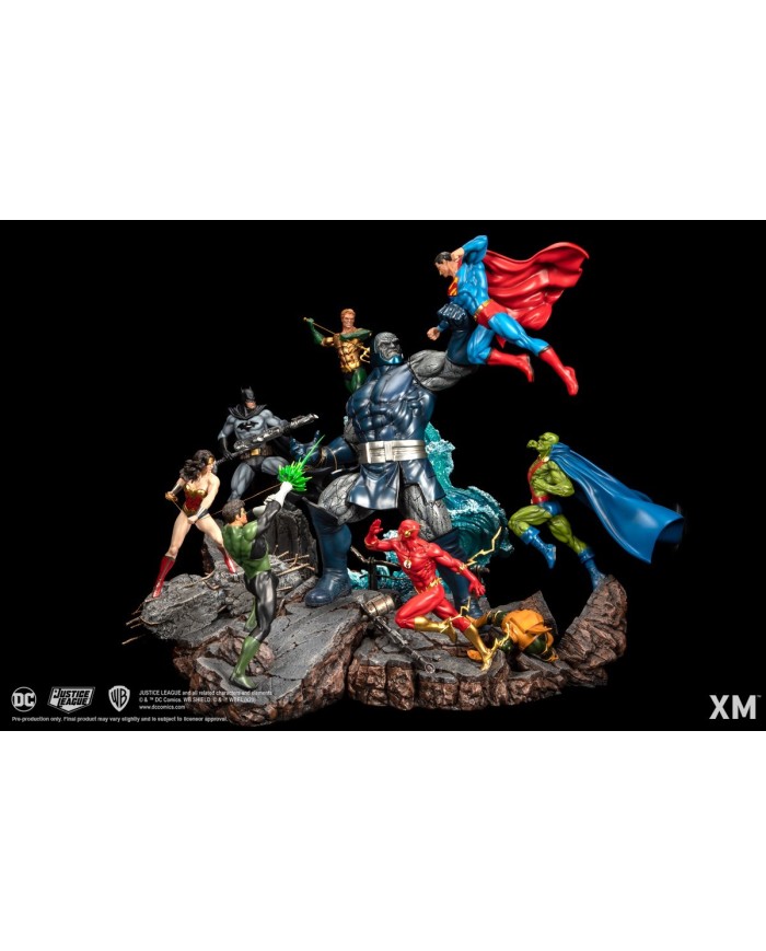 JLA vs Darkseid Ver A (Colour)