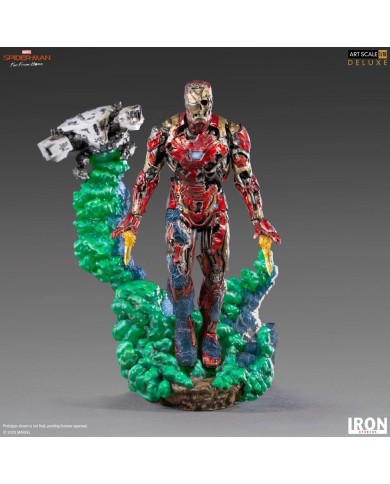 Iron Man Illusion Spider-Man: Lejos de casa Estatua BDS Art Scale Deluxe 1/10
