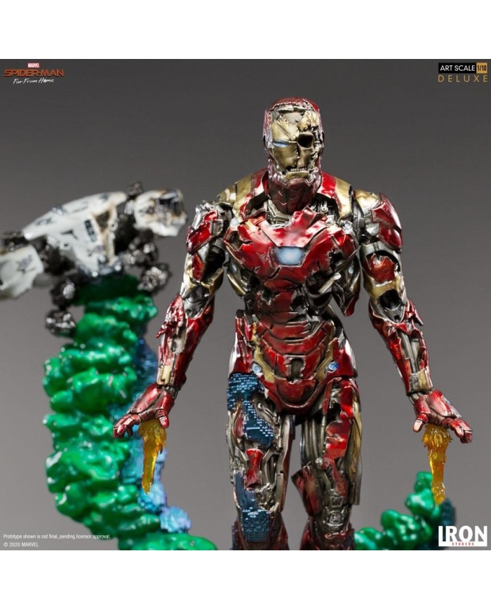 Iron Man Illusion Spider-Man: Lejos de casa Estatua BDS Art Scale Deluxe 1/10