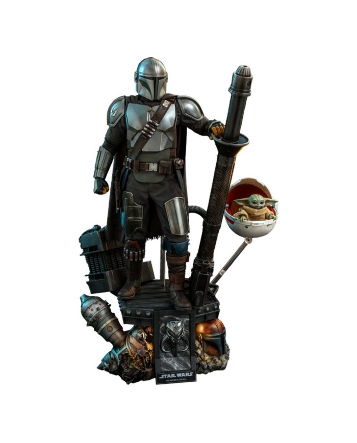 The Mandalorian & The Child Deluxe Figuras 1/4 Star Wars The Mandalorian