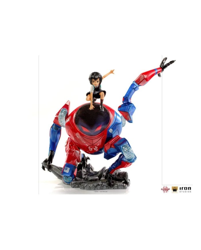 Peni Parker & SP Spider-Man: Un nuevo universo Estatua BDS Art Scale Deluxe 1/10