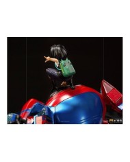 Peni Parker & SP Spider-Man: Un nuevo universo Estatua BDS Art Scale Deluxe 1/10
