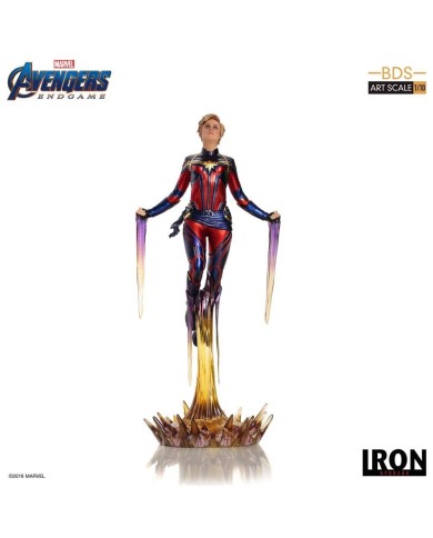 Captain Marvel Vengadores: Endgame Estatua BDS Art Scale 1/10
