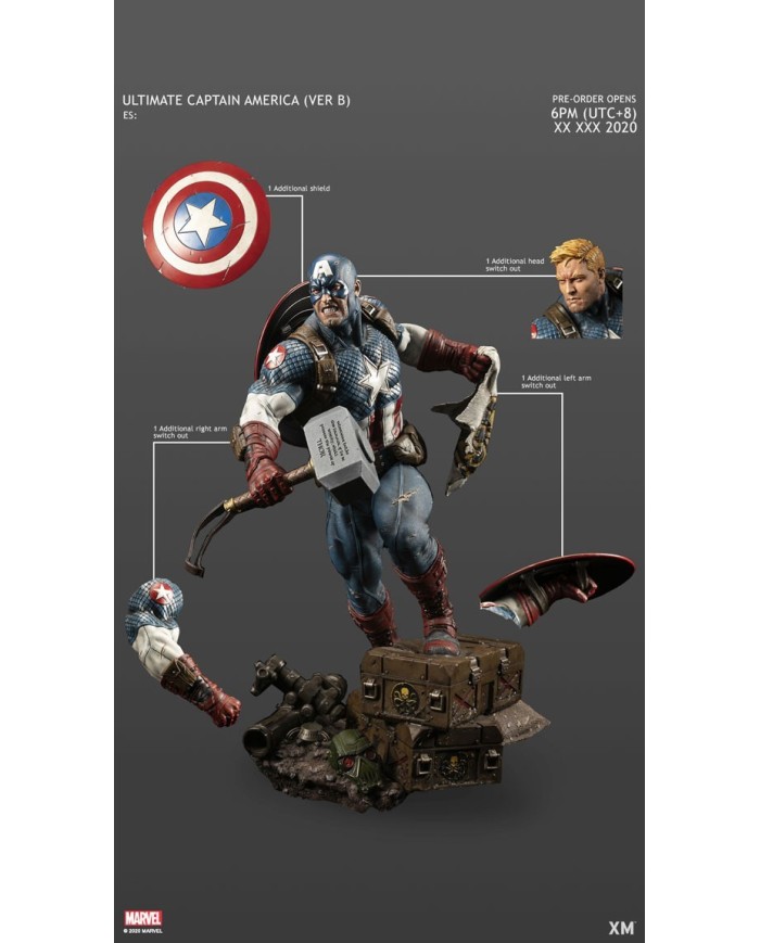 Ultimate Captain America Ver B